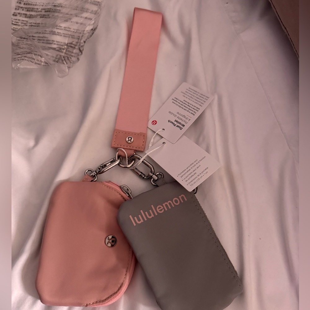 Lululemon dual pouch wristlet